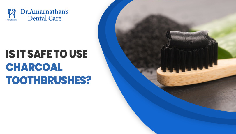 Is it safe to use charcoal toothbrushes?